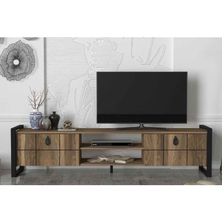 Design TV asztal Tadashi 184,5 cm dió utánzata
