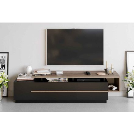 Design TV asztal Panos 180 cm fekete