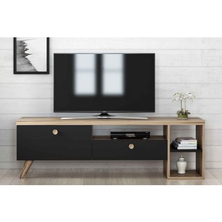 Design TV asztal Ximena 150 cm fekete