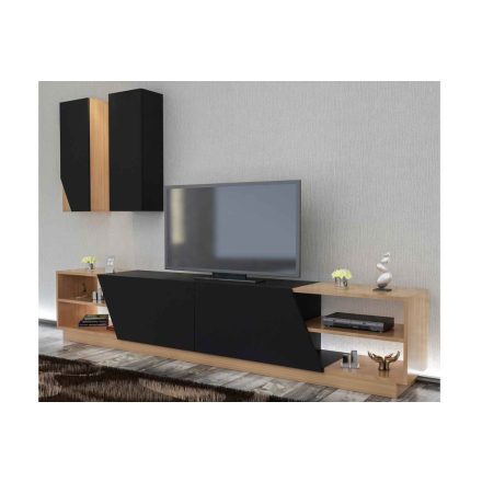 Design TV szekrény szett Edimeia fekete