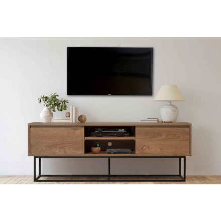 Design TV asztal Balwina II 140 cm dió utánzata