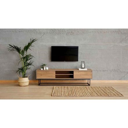 Design TV asztal Barney 180 cm dió utánzata