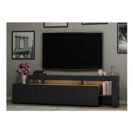 Design TV asztal Calissa 192 cm antracit