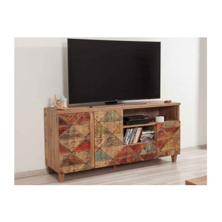 Design TV asztal Aaralyn II 160 cm atlanti fenyő