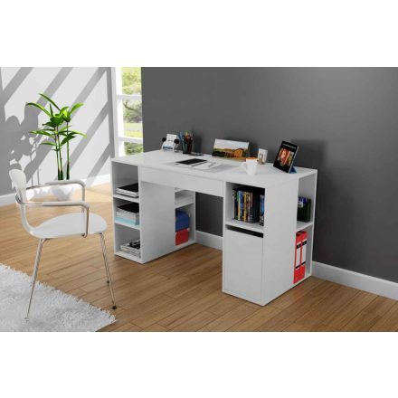 Design íróasztal Bryson 145,3 cm fehér
