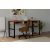 Design íróasztal Takuma 150 cm dió utánzata
