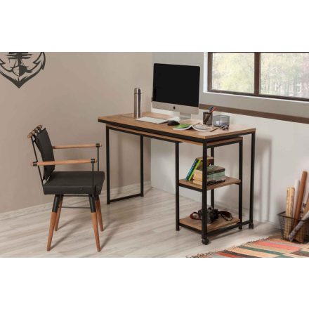 Dizájn íróasztal Valonia 125 cm fenyő