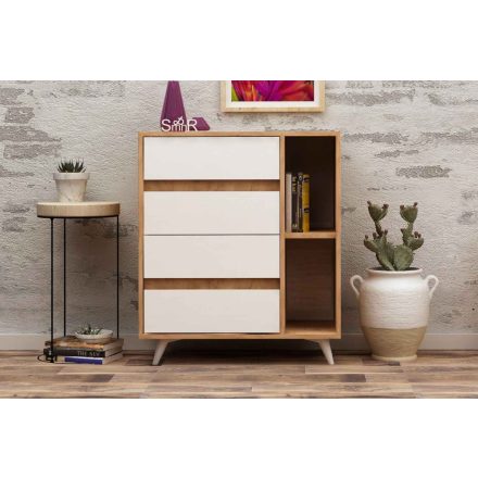 Dizájn komód Caelia 70 cm tölgy utánzat