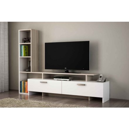 Dizájn TV asztal Haddie 168,2 cm fehér
