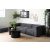 Design dohányzóasztal Vasiliy 90 cm fekete tölgy