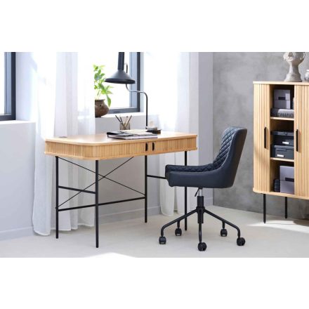 Design íróasztal Vasiliy 120 cm természetes tölgy