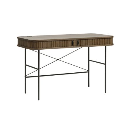 Design íróasztal Vasiliy 120 cm füstös tölgy