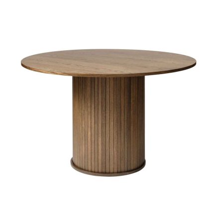 Design étkezőasztal Vasiliy 120 cm füstös tölgy
