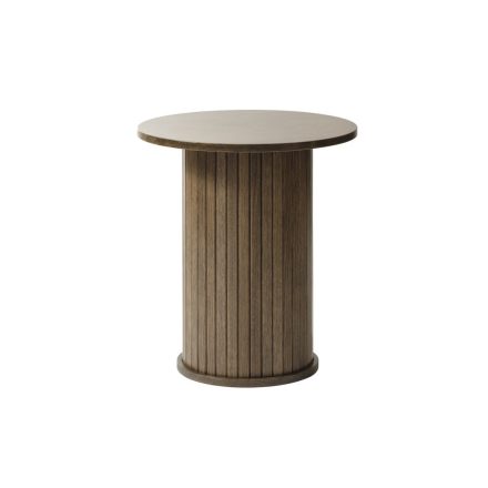 Design oldalsó asztal Vasiliy 50 cm füstös tölgy