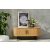 Design TV asztal Vasiliy 120 cm természetes tölgy