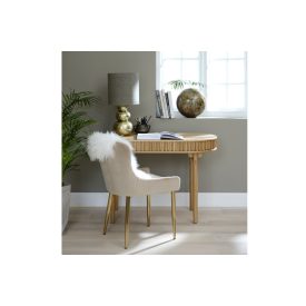 Design íróasztal Wally 120 cm természetes tölgy