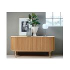 Design komód Wally 160 cm természetes tölgy