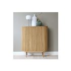 Design szekrény Wally 125 cm természetes tölgy