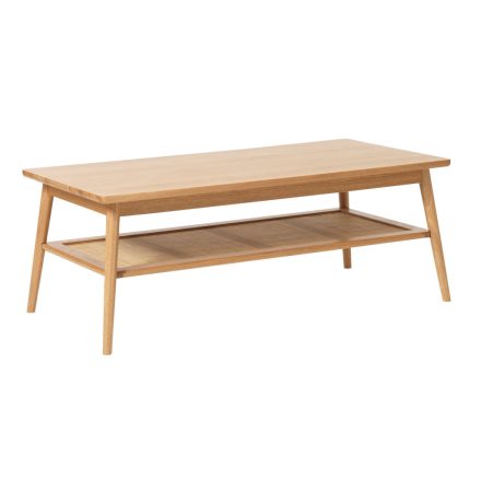 Design dohányzóasztal Tallys 120 cm természetes tölgy