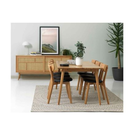 Design étkezőasztal Tallys 190 cm természetes tölgy