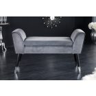 Design ülőpad Dafina 90 cm szürke bársony