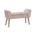 Design ülőpad Dafina 90 cm bézs bársony