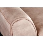 Design ülőpad Dafina 90 cm bézs bársony