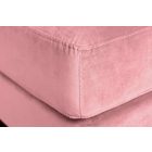 Design puff Adan 80 cm rózsaszín bársony