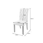 Design szék Queen II bézs