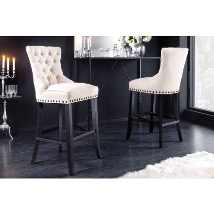 Design bárszék Queen bézs