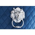 Design bárszék Queen Levia fej királykék bársony