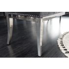 Design ülőpad Queen 164 cm szürke bársony