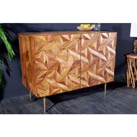 Design bárszekrény Lassie 90 cm Sheesham