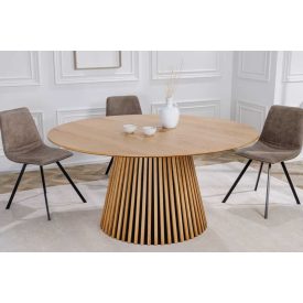 Design étkezőasztal Wadeline 120 cm természetes tölgy