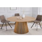 Design étkezőasztal Wadeline 140 cm természetes tölgy