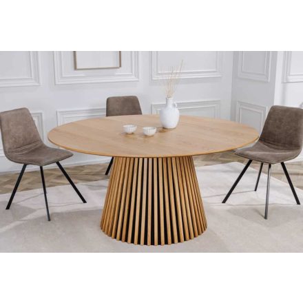 Design étkezőasztal Wadeline 140 cm természetes tölgy