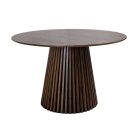 Design étkezőasztal Wadeline 120 cm sötét tölgy