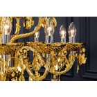 Design csillár Sabella 75 cm arany