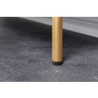 Design komód Gavrilla 160 cm fekete mangó