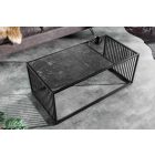 Design dohányzóasztal Haines 100 cm márvány utánzata