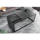 Design dohányzóasztal Haines 100 cm márvány utánzata