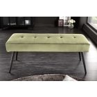 Design ülőpad Bailey 100 cm oliva zöld bársony