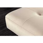 Design ülőpad Bailey 100 cm pezsgő bársony 