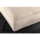 Design ülőpad Bailey 100 cm pezsgő bársony 