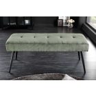 Design ülőpad Bailey 100 cm zöld kordbársony