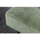 Design ülőpad Bailey 100 cm zöld kordbársony