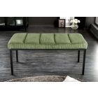 Design ülőpad Bailey 80 cm zöld kordbársony