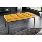 Design ülőpad Bailey 80 cm mustársárga kordbársony