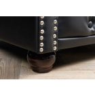 Design fotel Chesterfield fekete