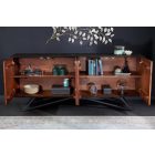 Design komód Quillon 175 cm természetes kőből